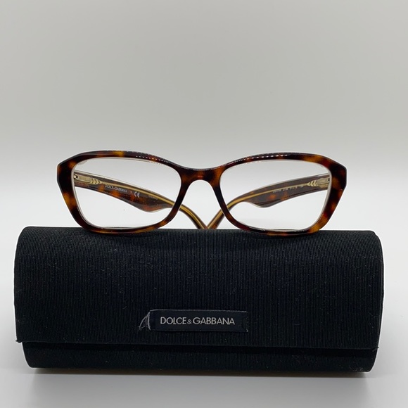 Dolce & Gabbana Accessories - Dolce & Gabbana | Tortoise Prescription Eyeglasses